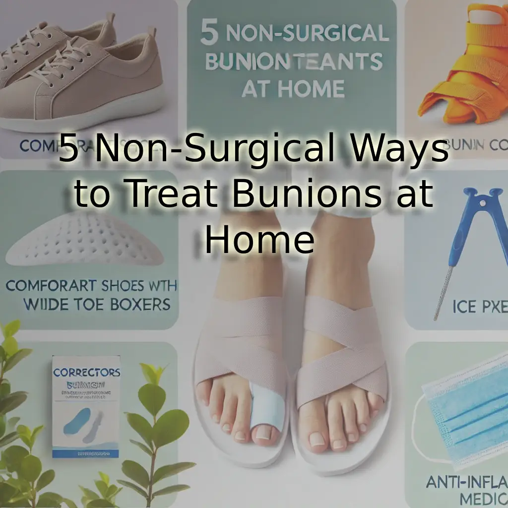 5 Non-Surgical Ways to Treat Bunions at Home