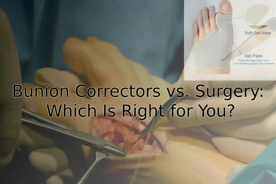 Bunion Correctors vs. Surgery: Which Is Right for You?