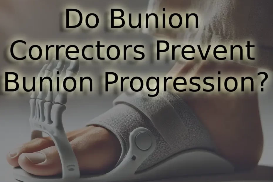 Do Bunion Correctors Prevent Bunion Progression