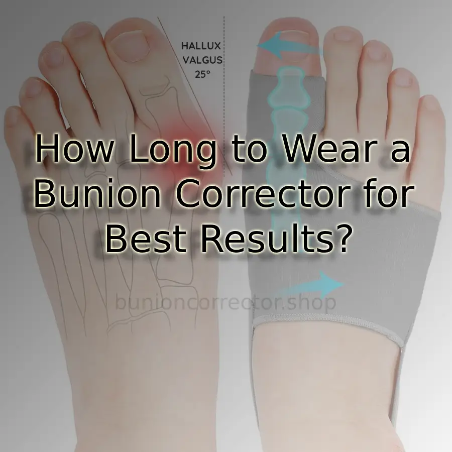 How Long to Wear a Bunion Corrector for Best Results