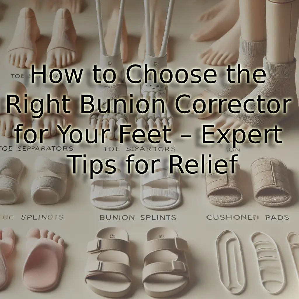 How to Choose the Right Bunion Corrector for Your Feet