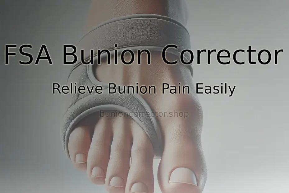 fsa bunion corrector